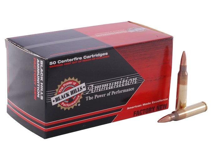 Black Hills 5.56x45mm NATO Ammo 69 Grain Open Tip Match