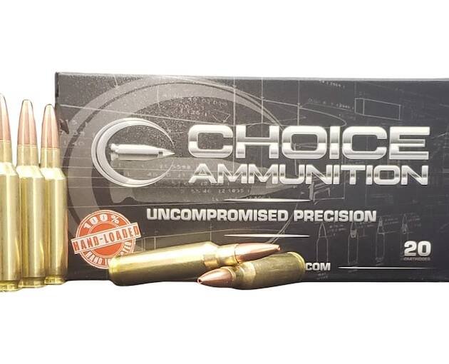 Choice 25 Creedmoor Ammo 115 Grain Barnes Triple-Shock X Solid Hollow Point Lead Free