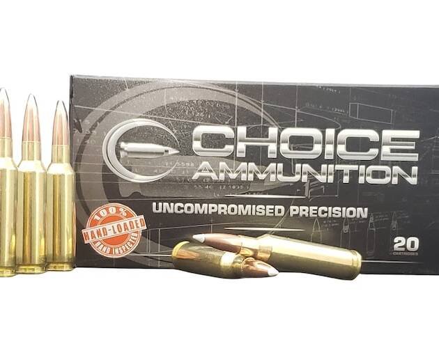 Choice 25 Creedmoor Ammo 120 Grain Nosler Partition Spitzer