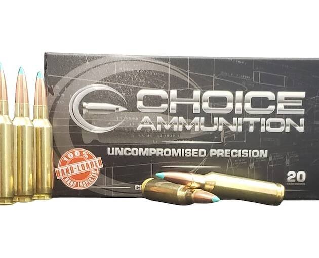Choice 25 Creedmoor Ammo 127 Grain Hammer Hunter Polymer Tip Lead Free