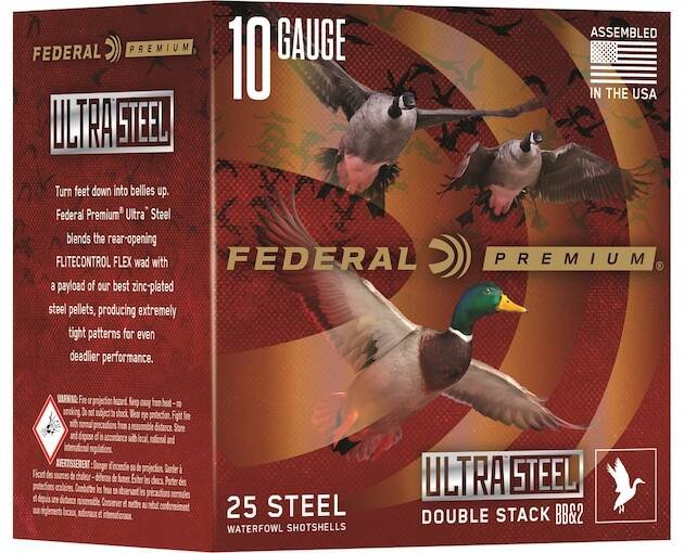 Federal Premium Ultra Steel Waterfowl 10 Gauge Steel Ammo