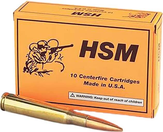HSM 50 BMG Ammo 690 Grain Full Metal Jacket