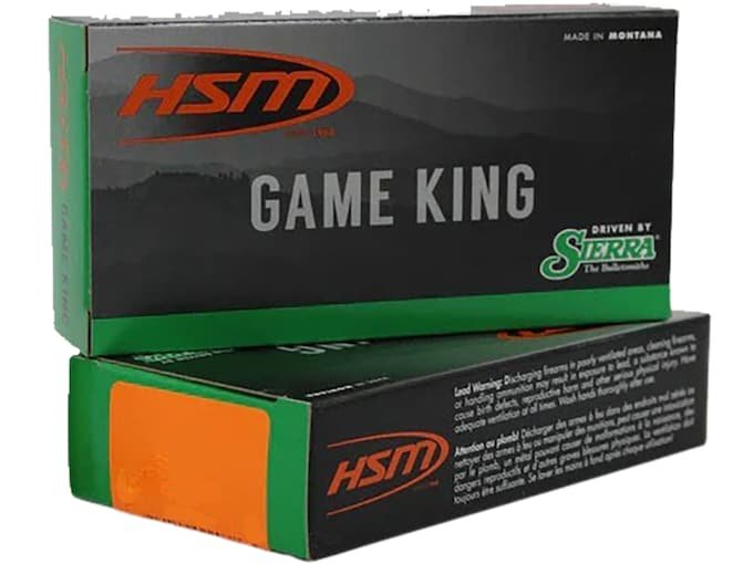 HSM GameKing 30-40 Krag Ammo 150 Grain Sierra GameKing Spitzer