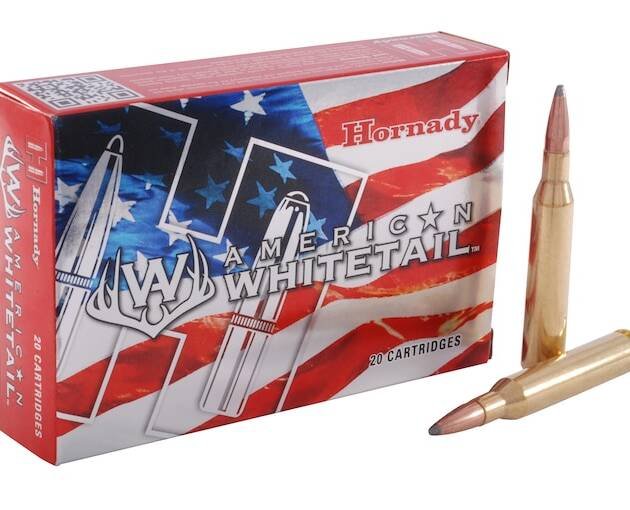 Hornady American Whitetail 25-06 Remington Ammo 117 Grain Hornady Interlock Jacketed Soft Point Box of 20