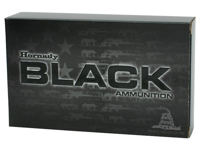 Hornady Black 5.45x39mm Russian Ammo 60 Grain Hornady V-Max Polymer Tip