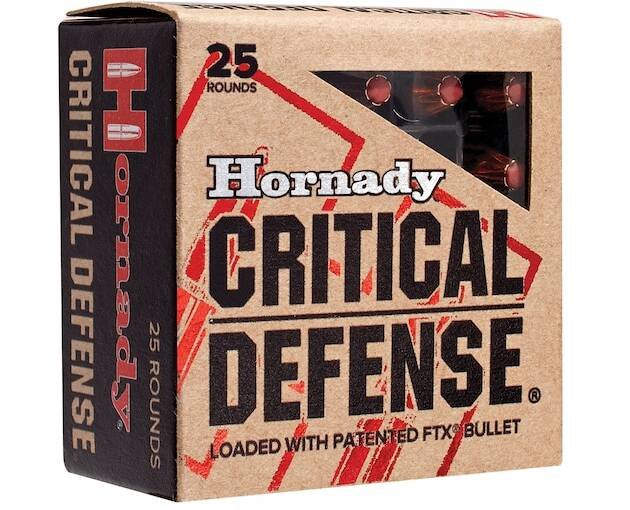 Hornady Critical Defense 327 Federal Magnum Ammo 80 Grain Hornady FTX Polymer Tip