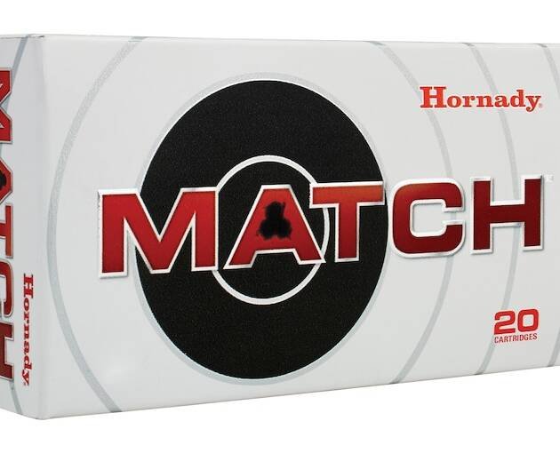 Hornady Match 22 Creedmoor Ammo 80 Grain Hornady ELD Match Polymer Tip