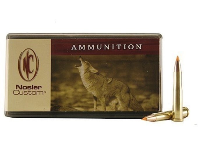 Nosler Custom 22 Hornet Ammo 40 Grain Nosler Ballistic Tip Polymer Tip