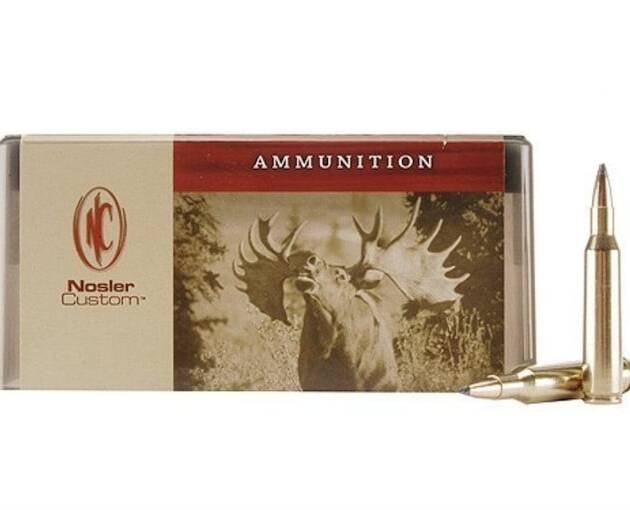 Nosler Custom 257 Roberts +P Ammo 100 Grain Nosler Partition Jacketed Soft Point