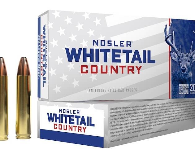 Nosler Whitetail Country 400 Legend Ammo 215 Grain Straight Wall Jacketed Soft Point