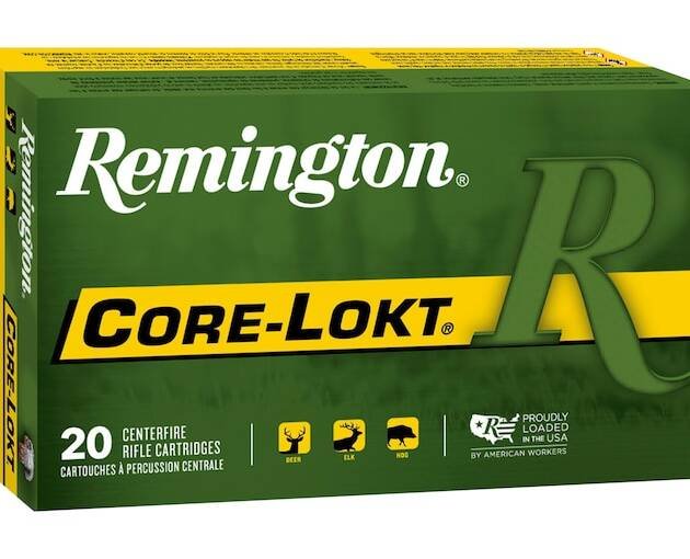 Remington Core-Lokt 264 Winchester Magnum Ammo 140 Grain Jacketed Soft Point Box