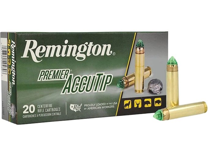Remington Premier 450 Bushmaster Ammo 260 Grain Remington AccuTip Polymer Tip