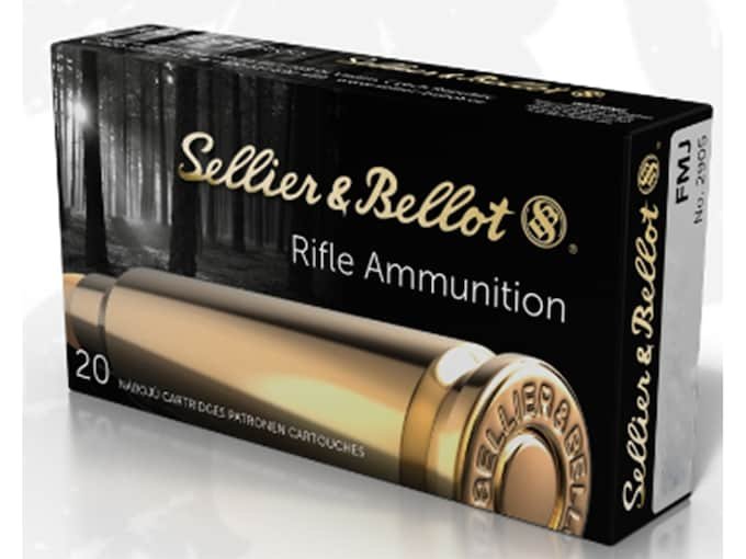 Sellier & Bellot 5.56x45mm NATO Ammo 77 Grain Jacketed Hollow Point