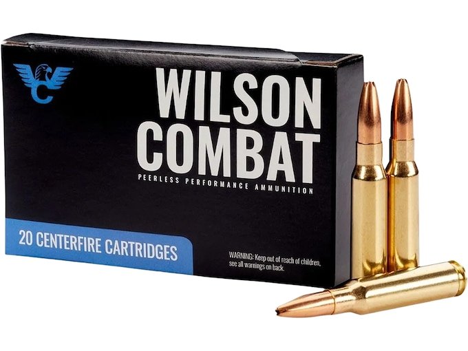 Wilson Combat 308 Wnchester Ammo 165 Grain Sierra GameKing Jacketed Hollow Point