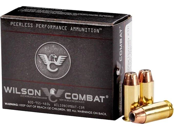 Wilson Combat 460 Rowland Ammo 200 Grain Hornady XTP Jacketed Hollow Point