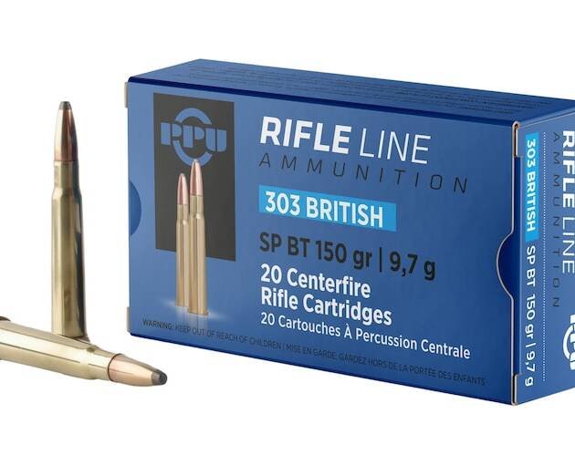 PPU 303 British Ammo 150 Grain Jacketed Soft Point