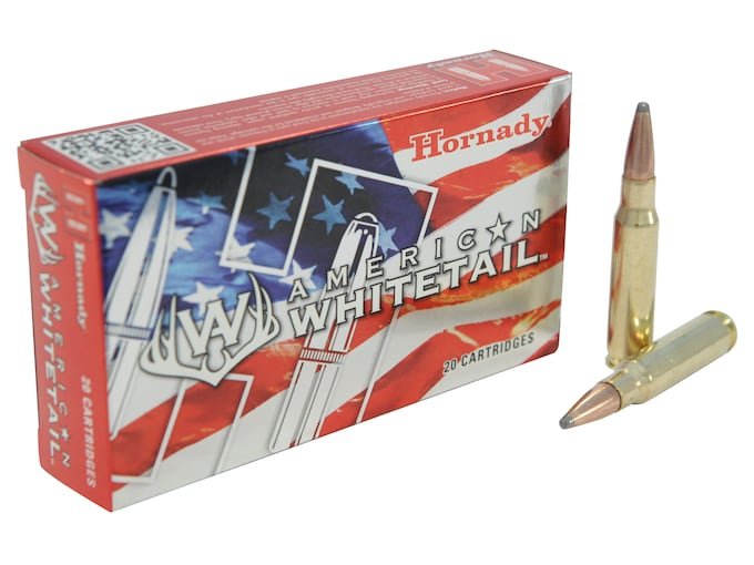 Hornady American Whitetail 308 Winchester Ammo 150 Grain Hornady Interlock Jacketed Soft Point Box of 500