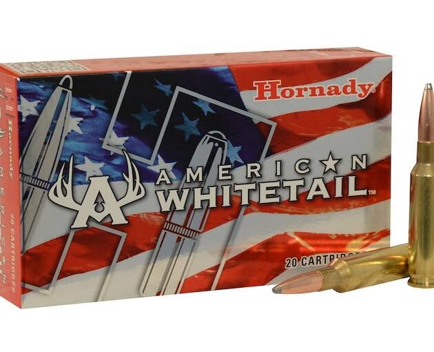 Hornady American Whitetail 6.5 Creedmoor Ammo 129 Grain Hornady Interlock Jacketed Soft Point Box of 500