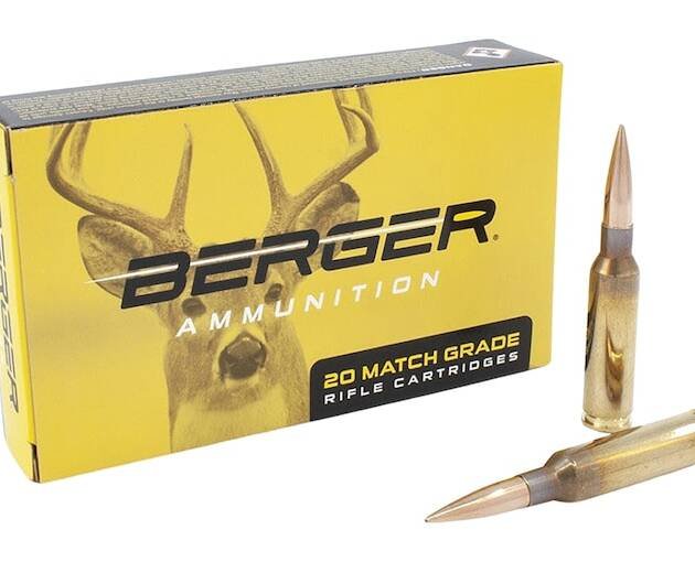 Berger Match Grade 6.5 Creedmoor Ammo 135 Grain Berger Classic Hunter Jacketed Hollow Point Box of 500