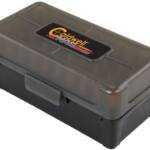 Caldwell AK Mag Charger Flip-Top Ammo Box 7.62x39mm 500-Round Plastic Black and Smoke 5 Pack
