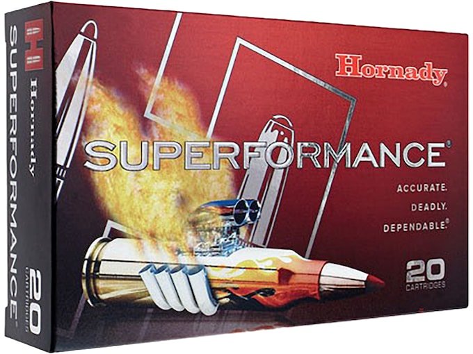 Hornady Superformance 6.5 Creedmoor Ammo 129 Grain Hornady SST (Super Shock Tip) Polymer Tip Box of 500
