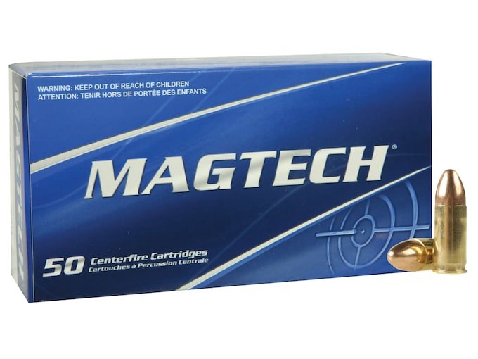 Magtech 9mm Luger Ammo 115 Grain Full Metal Jacket Box of 1000