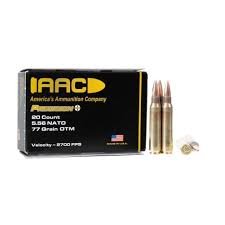 AAC 5.56 NATO Ammo 77 Grain OTM