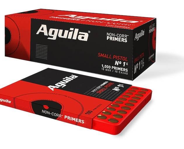 Aguila Small Pistol Primers #1-1/2