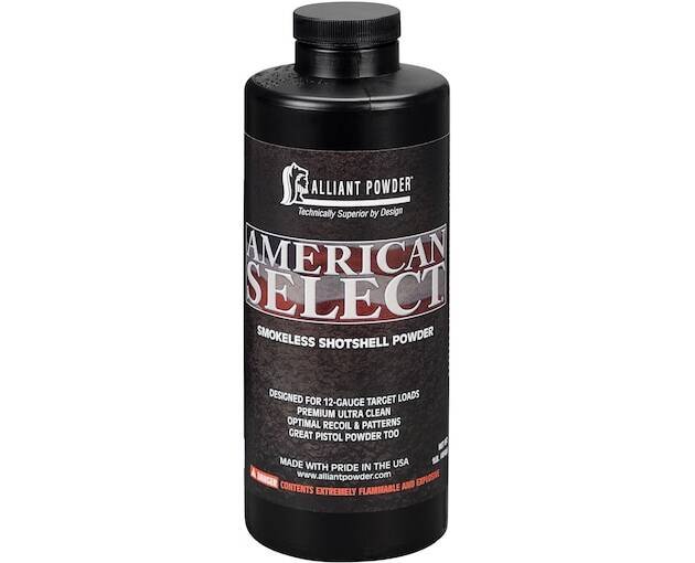 Alliant American Select Smokeless Gun Powder Of 8 Pound