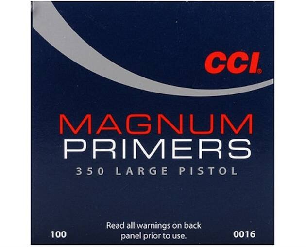 CCI Large Pistol Magnum Primers #350