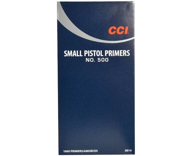 CCI Small Pistol Primers #500 Of 5000 Piece