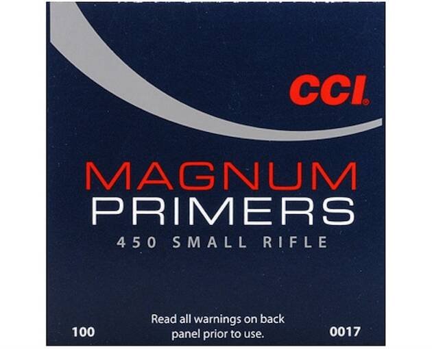 CCI Small Rifle Magnum Primers #450
