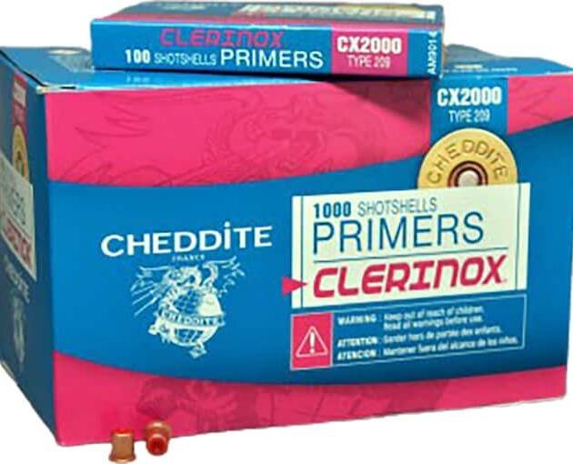 Cheddite Clerinox CX2000 209 Shotshell Primers