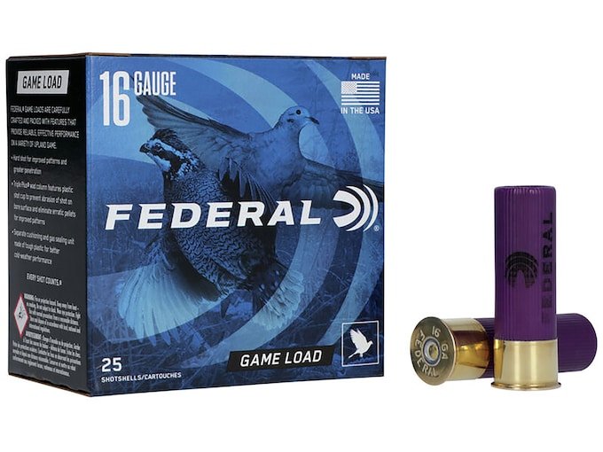 Federal Game Load 16 Gauge Ammo