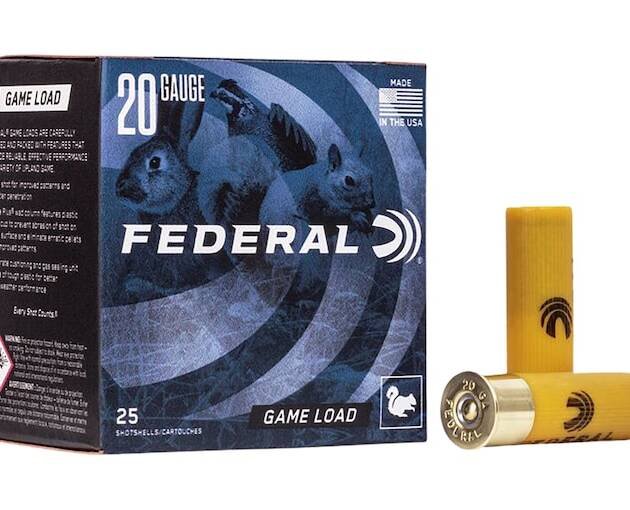 Federal Game Load 20 Gauge Ammo