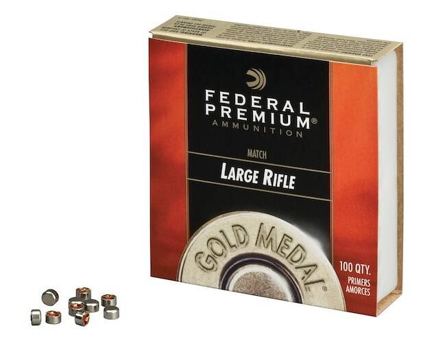 Federal Premium Gold Medal Large Rifle Match Primers #210M