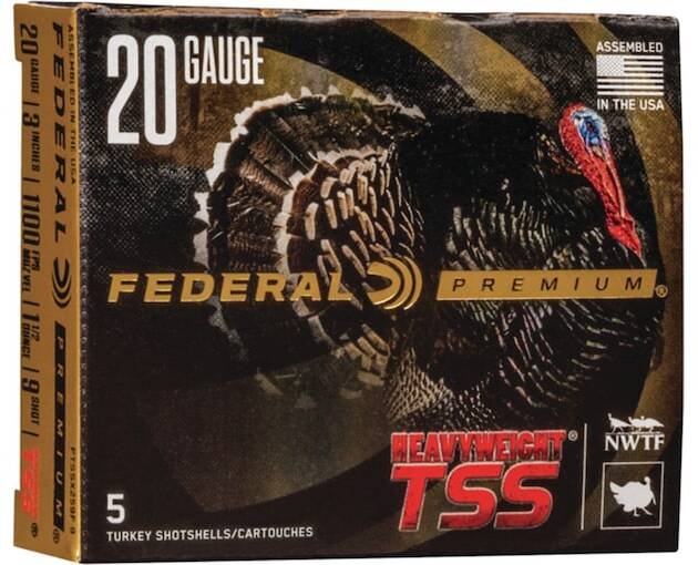 Federal Premium Heavyweight TSS Turkey 20 Gauge Tungsten Ammo