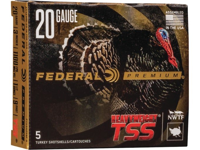 Federal Premium Heavyweight TSS Turkey 20 Gauge Tungsten Ammo
