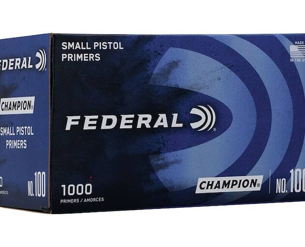 Federal Small Pistol Primers #100