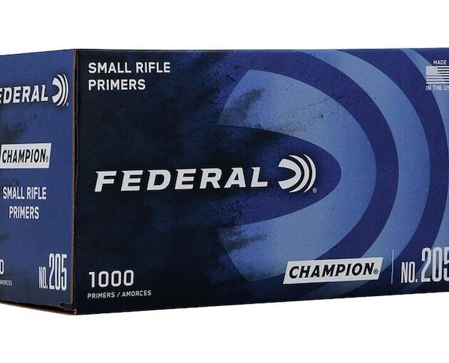 Federal Small Rifle Primers #205