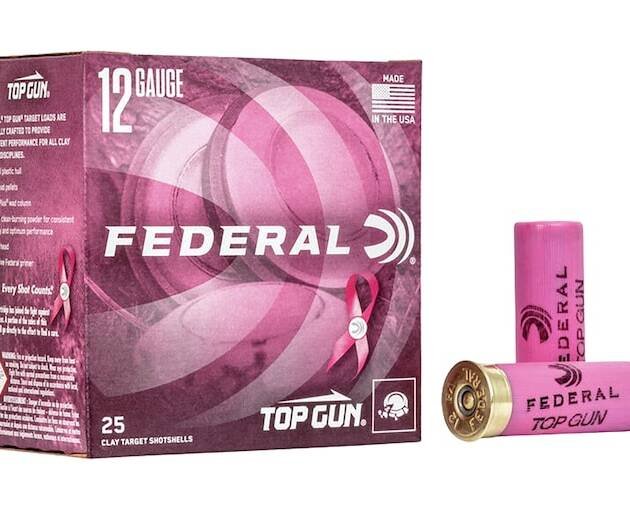 Federal Top Gun Pink Hull 12 Gauge Ammo