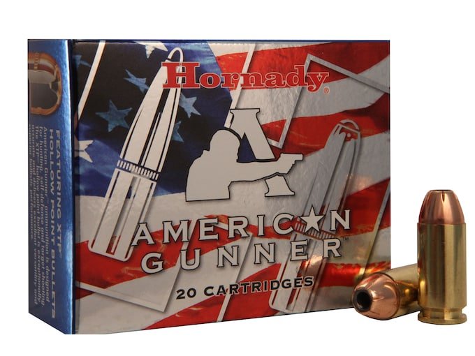 Hornady American Gunner 10mm Auto Ammo 155 Grain Hornady XTP Jacketed Hollow Point