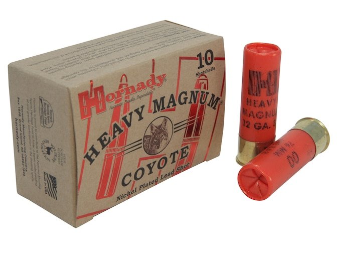 Hornady Heavy Magnum Coyote 12 Gauge Ammo 3 #00 Buckshot