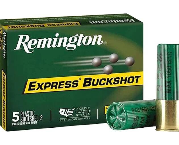 Remington Express 12 Gauge Buckshot Ammo 2-34