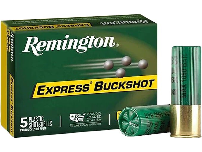 Remington Express 12 Gauge Buckshot Ammo 2-34