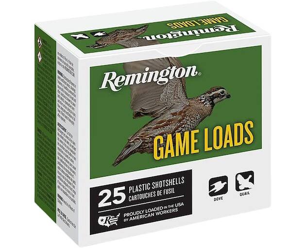 Remington Game Load 12 Gauge Ammo
