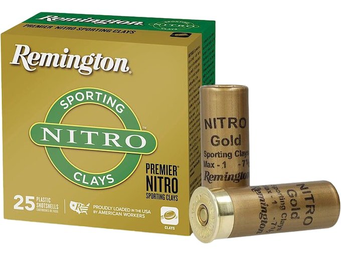 Remington Premier Nitro Gold Sporting Clays 12 Gauge Ammo