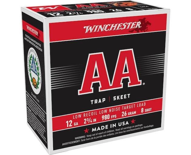 Winchester AA Low Recoil Target 12 Gauge Ammo