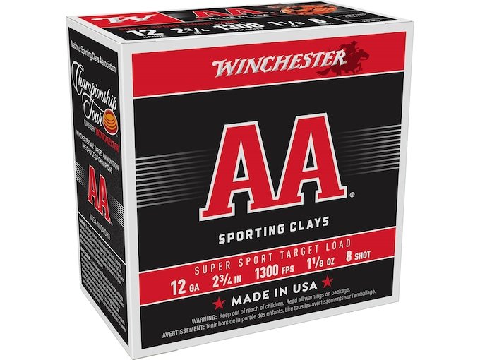 Winchester AA Super Sport Sporting Clays 12 Gauge Ammo