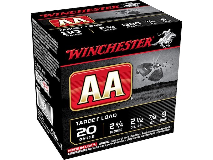 Winchester AA Target 20 Gauge Ammo